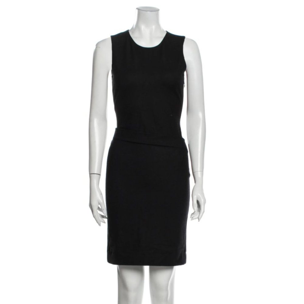 NARCISO RODRIGUEZ Virgin Wool Mini Dress Size: XS